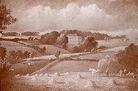 19th century oil painting - country house hotel